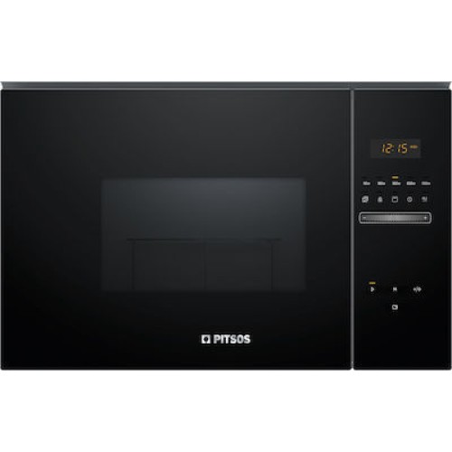 MICROWAVE OVEN BUILT IN  PG30W75X2 BLACK 25LT (GRILL / ΥΔΡΟΛΥΣΗ)